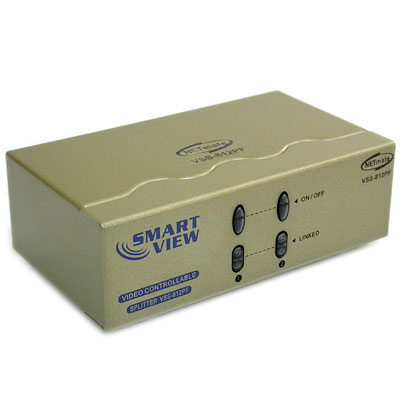 강원전자 넷메이트 VSS-812PF 초고해상도 1:2 모니터 분배기(수동기능포함)