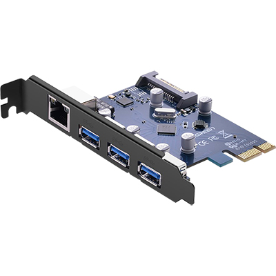강원전자 넷메이트 NM-U33G 기가비트 랜 + USB3.1 Gen1 3포트 PCI Express 카드