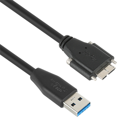 강원전자 넷메이트 CBL-PD302MBH-3m USB3.0 AM-Micro B(Lock) 케이블 3m (블랙)