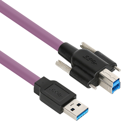 강원전자 넷메이트 CBL-HFPD3igS-2m USB3.0 High-Flex AM-BM 케이블 2m (독일 igus 선재/Lock)