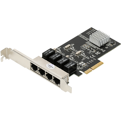 강원전자 넷메이트 N-450 PCI Express 쿼드 기가비트 랜카드(Realtek)(슬림PC겸용)