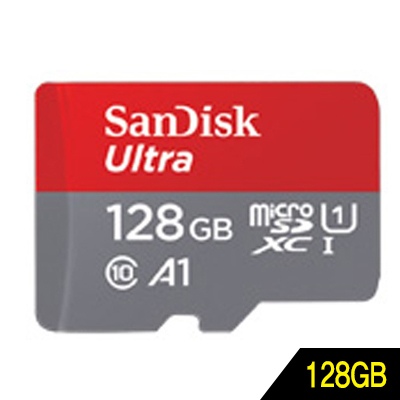 SanDisk(샌디스크) SDSQUAR-128G128GB Ultra Micro SD 카드 [SD아답터 미포함]