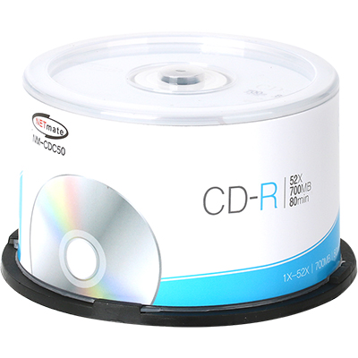 강원전자 넷메이트 NM-CDC50 CD-R 52배속 700MB(케익통/50매)
