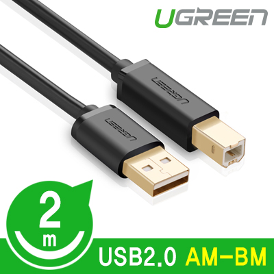 유그린 U-20847 USB2.0 AM-BM 케이블 2m