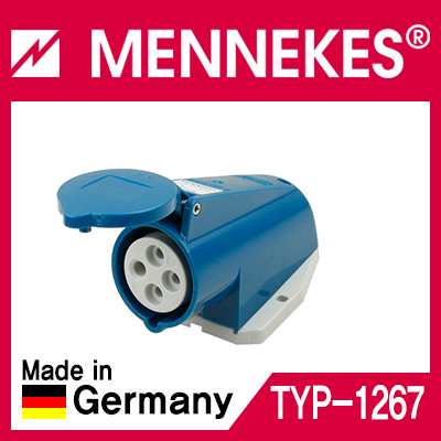 MENNEKES TYP-1267 230V 16A 4P 노출형 소켓