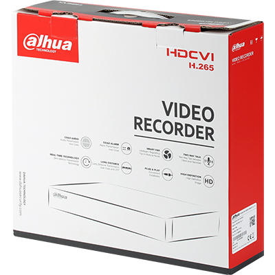 Dahua(다후아) XVR5104HS-4KL-X HDCVI 4채널 DVR 녹화기 (하드미포함/400만 화소)