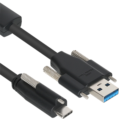 강원전자 넷메이트 CBL-AU3.1G1SS-5m USB3.1 Gen1(3.0) AM(Lock)-CM(Lock) 리피터 5m
