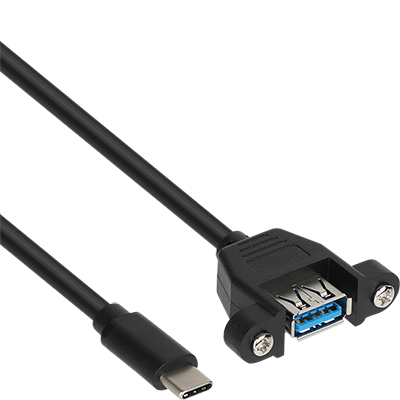 강원전자 넷메이트 NMB-CUF310 USB3.1 Gen1(3.0) CM-AF 판넬형 케이블 1m