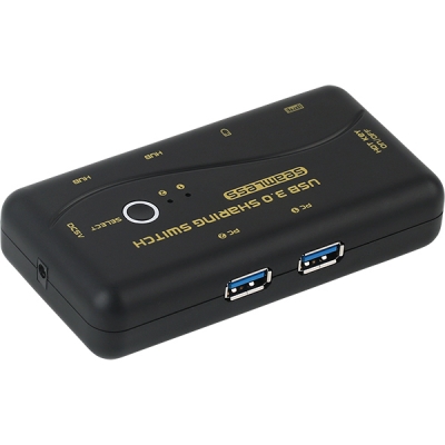 강원전자 넷메이트 NM-KM324 USB3.0 2:4 수동 선택기