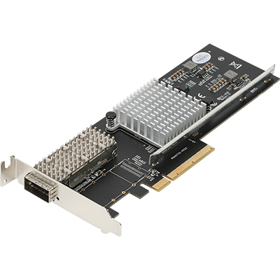 강원전자 넷메이트 N-560 PCI Express 싱글 40GbE QSFP+ 랜카드(Intel XL710 칩셋)(모듈 미포함)