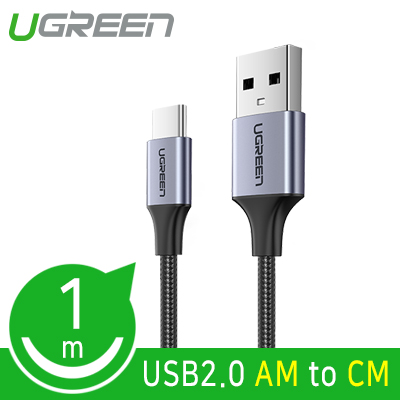 유그린 U-60126 USB 2.0 AM-CM 케이블 1m