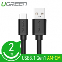 유그린 U-20884 USB 3.1 Gen1(3.0) AM-CM 케이블 2m(블랙)