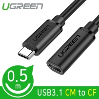 유그린 U-40574 USB3.1 연장 CM-CF 케이블 0.5m