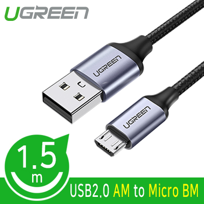 유그린 U-60147 USB2.0 마이크로 5핀 케이블 1.5m