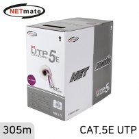 강원전자 넷메이트 NMC-UTP34T CAT.5E UTP 케이블 305m (단선/바이올렛)