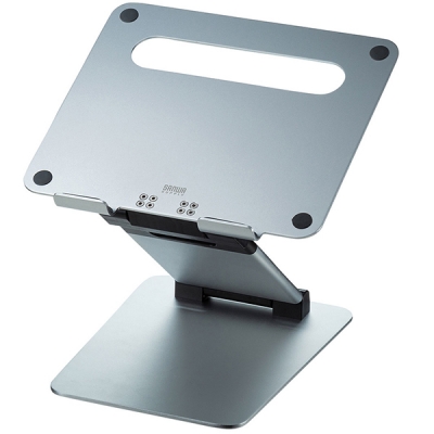 강원전자 산와서플라이 CR-39 알루미늄 노트북 스탠드(스탠딩 지원) (사용금지)