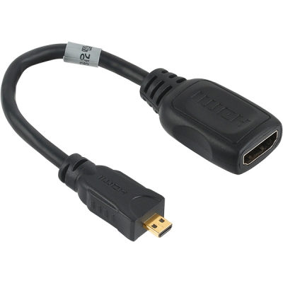 강원전자 넷메이트 NMG003 HDMI / Micro HDMI 케이블 젠더 0.15m