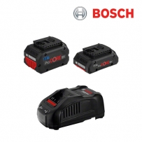 보쉬 스타터 키트 ProCORE18V 4.0+8.0Ah + GAL 1880 CV 배터리 충전기 세트(1600A020N7)