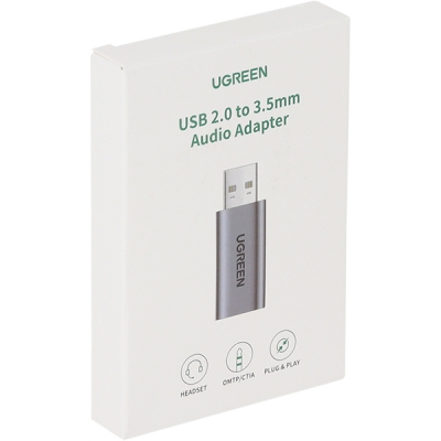 유그린 U-80864 USB2.0 to Audio 컨버터