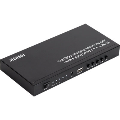 강원전자 넷메이트 NM-PTS04 멀티뷰어 HDMI 4:1 Seamless 선택기