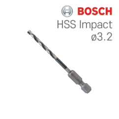 보쉬 HSS Impact 3.2mm 육각드릴비트(1개입/2608577049)