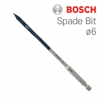 보쉬 Spade Bit 6mm 목재용 스페이드비트(1개입/2608595481)