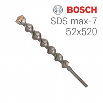 보쉬 SDS max-7 52x400x520 4날 해머 드릴비트(1개입/2608586807)