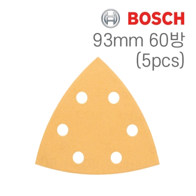 보쉬 C470 93mm 삼각샌딩페이퍼 60방(5개입/2608605149)