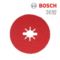 보쉬 X-Lock 5인치 메탈용 화이버디스크 36방(1개입/2608619183)