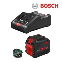 보쉬 스타터 키트 ProCORE18V 12.0Ah + GAL 18V-160 C 배터리 충전기 세트(1600A016H0)