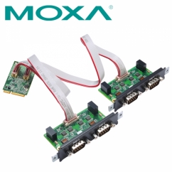 MOXA CP-104N-I-T Mini PCI Express 4포트 RS232 아이솔레이션 시리얼카드