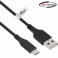 강원전자 넷메이트 NM-GCM02BN USB2.0 AM-CM 케이블 2m (블랙)