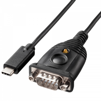 강원전자 산와서플라이 USB-CVRS9HC USB C타입 RS232 시리얼컨버터(Prolific/0.4m)