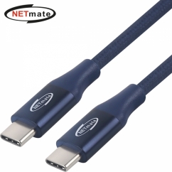 강원전자 넷메이트 NM-UCC202PD USB2.0 C타입 5A 100W 고속충전 케이블 2m
