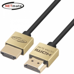 강원전자 넷메이트 NM-HUS2110 8K 60Hz HDMI 2.1 Ultra Slim 케이블 1m