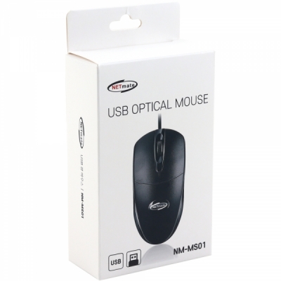 강원전자 넷메이트 NM-MS01 USB 유선 마우스