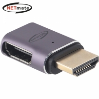 강원전자 넷메이트 NM-HG2102 HDMI 2.1 M/F 오른쪽 꺾임 젠더