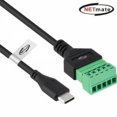 강원전자 넷메이트 NM-TG06 USB2.0 CM / 터미널 블록 케이블 1m