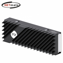 강원전자 넷메이트 NM-DPI0758 M.2 SSD 알루미늄 방열판 (블랙)