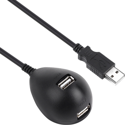 강원전자 넷메이트 NMC-US250B USB2.0 연장 스탠드 케이블(블랙) 5m