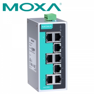 MOXA EDS-208A 산업용 8포트 스위칭 허브