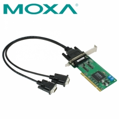 MOXA CP-132UL-DB9M 2포트 PCI RS422/485 시리얼카드(슬림PC겸용)