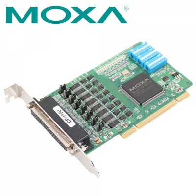 MOXA CP-118U 8포트 PCI RS232/422/485 시리얼카드(케이블 별매)