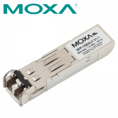 MOXA SFP-1GSXLC 기가비트 멀티모드 SFP 광 모듈(LC타입/850nm/550m)