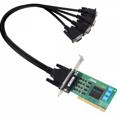 MOXA CP-114UL-DB9M PCI 4포트 RS232/422/485 시리얼카드(슬림PC겸용)