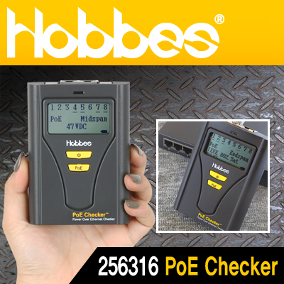 Hobbes 256316 PoE Checker PoE 테스터