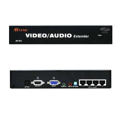 강원전자 넷메이트 AV-E4 1:5 VGA/AUDIO 리피터
