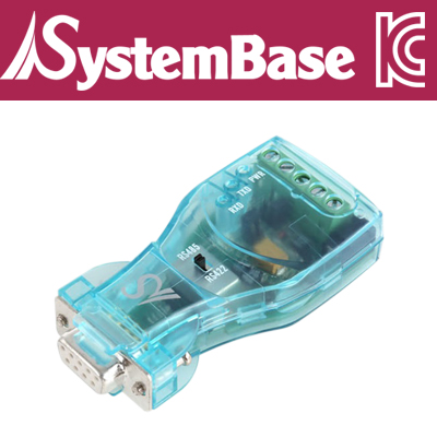 SystemBase(시스템베이스) CS-428/9AT-PRO2 RS232 to RS422/RS485 시리얼 컨버터