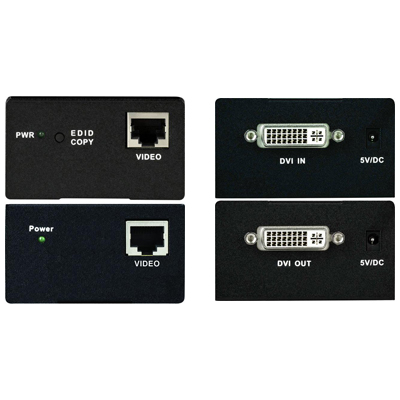 NETmate DVI-ED DVI 1:1 리피터 (로컬 + 리모트)(30m/50m)(EDID)