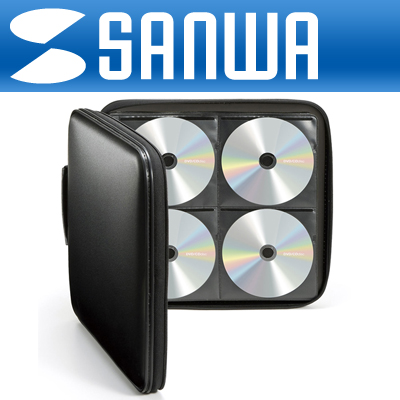 강원전자 산와서플라이 FCD-WL160BK 세미하드 CD/DVD 케이스 New (160매/블랙)